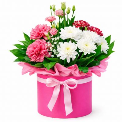 Цветы в коробке «Вечерняя гармония»